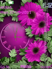 The bright Clock es el tema de pantalla