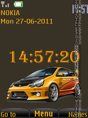 Tuning Slide Yellow By ROMB39 es el tema de pantalla