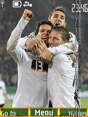 Capture d'écran Germany national football team thème