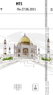 Tajmahal tema screenshot