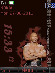 Capture d'écran Mike Tyson By ROMB39 thème