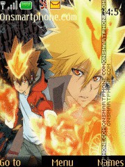 Katekyoshi Hitman Reborn es el tema de pantalla