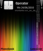 Capture d'écran Colors thème
