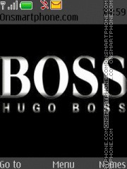 Hugo boss es el tema de pantalla