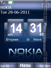 Скриншот темы Nokia Classic