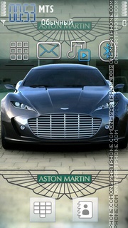 Aston Martin 15 tema screenshot