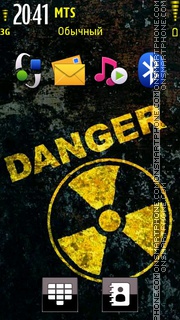 Скриншот темы Danger 12