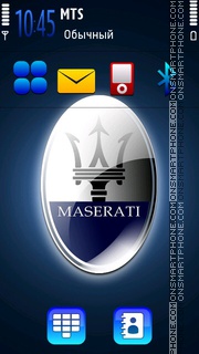 Maserati 2012 theme screenshot