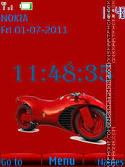 Moto Ferrari By ROMB39 tema screenshot