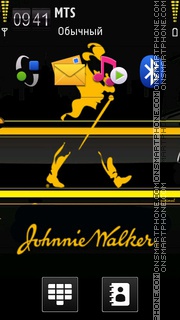 Johnnie Walker 01 tema screenshot