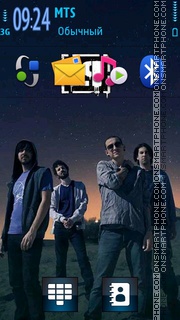 Linkin Park 5805 theme screenshot