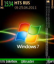 Win-7 tema screenshot