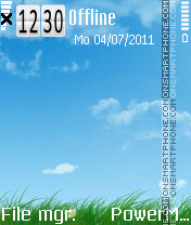 Grass v2 tema screenshot