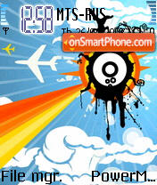 Airplane tema screenshot