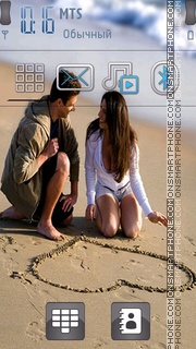 Love Couple 11 theme screenshot