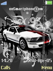 Скриншот темы Mustang