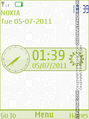 Green Network tema screenshot