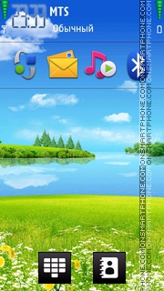 Happy Summer tema screenshot