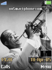 Louis Armstrong tema screenshot