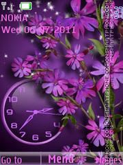 Flower theme screenshot