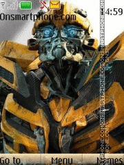 Transformers Bumblebee 02 tema screenshot