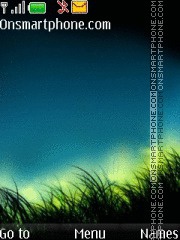 Night Grass 4d tema screenshot