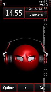 Musician Smily 01 theme screenshot