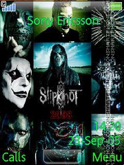 Slipknot tema screenshot
