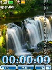 Waterfalls12 anim swf es el tema de pantalla