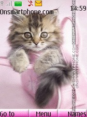 Cute Cat 09 es el tema de pantalla