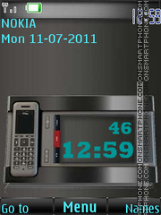 Fixed-line phone By ROMB39 es el tema de pantalla