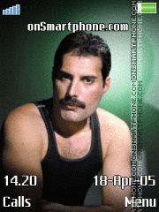 Freddie Mercury es el tema de pantalla