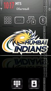 Mumbai Indians 04 theme screenshot
