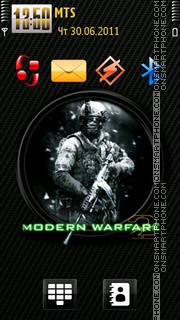 Call of Duty MW 2 01 es el tema de pantalla