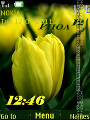 Tulips tema screenshot