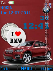 Скриншот темы Love By BMW By ROMB39