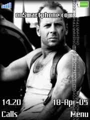 Скриншот темы Bruce Willis