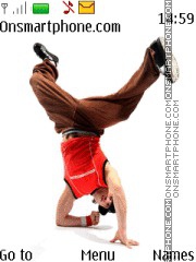 Hip-Hop Dancer tema screenshot