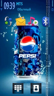 Pepsi Live 01 es el tema de pantalla