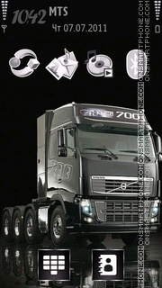 Capture d'écran Truck 03 thème