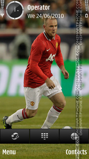 Скриншот темы Wayne rooney