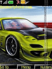 Скриншот темы Mazda RX 7