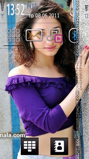 Tamanna 01 theme screenshot