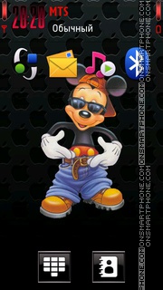 Cool mickey es el tema de pantalla