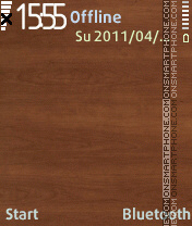 Brown theme screenshot