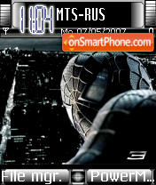 Spiderman3 tema screenshot