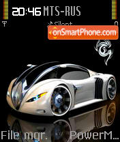 Super Car tema screenshot