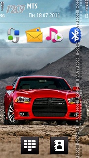 Dodge charger str theme screenshot