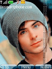 Скриншот темы Zac Efron Cool