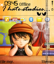 Hate Study tema screenshot